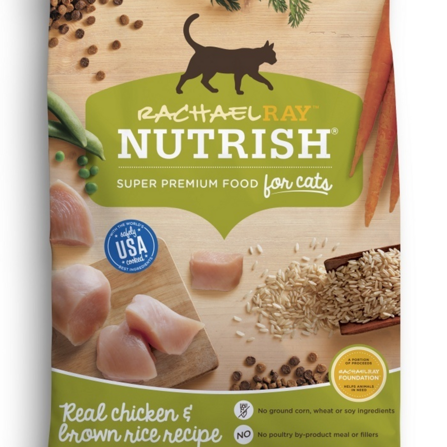 Rachael Ray Nutrish Natural Chicken & Brown Rice Recipe Dry Cat Food