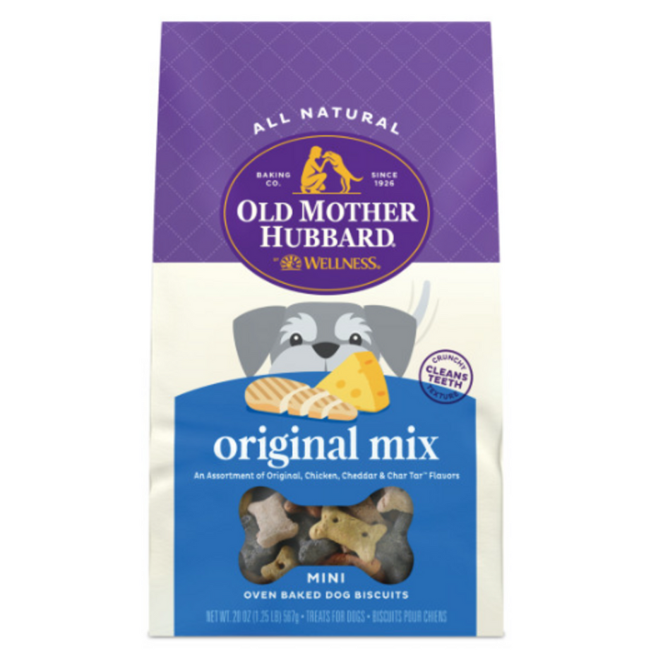 Old Mother Hubbard Crunchy Classic Natural Original Assortment Mini Biscuits Dog Treats