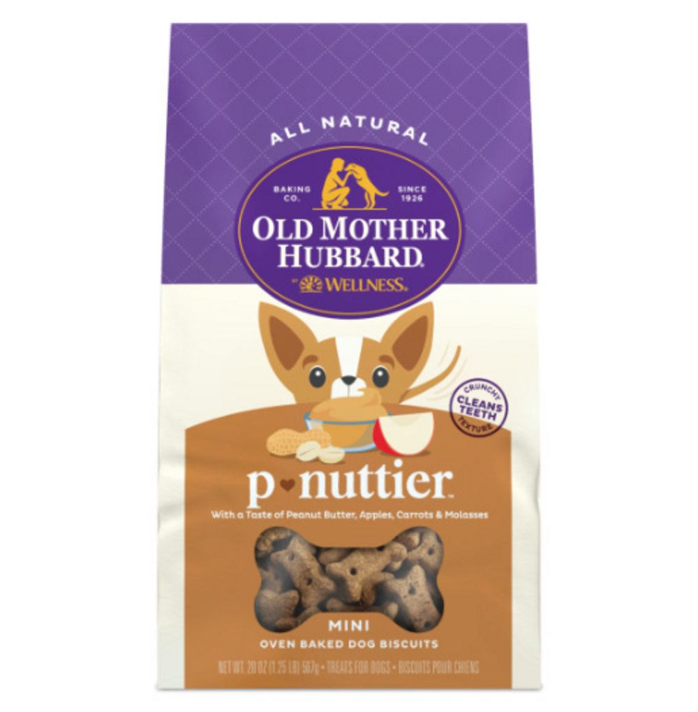 Old Mother Hubbard Crunchy Classic Natural P-Nuttier Small Biscuits Dog Treats