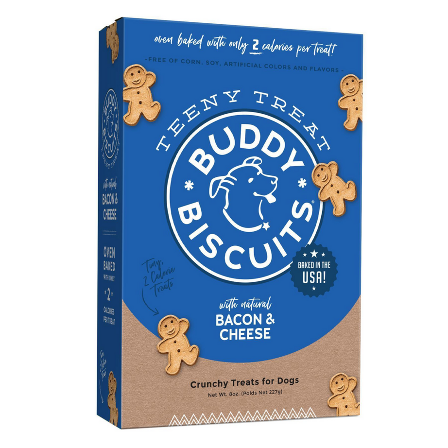 Buddy Biscuits Teeny Crunchy Bacon & Cheese Dog Treats