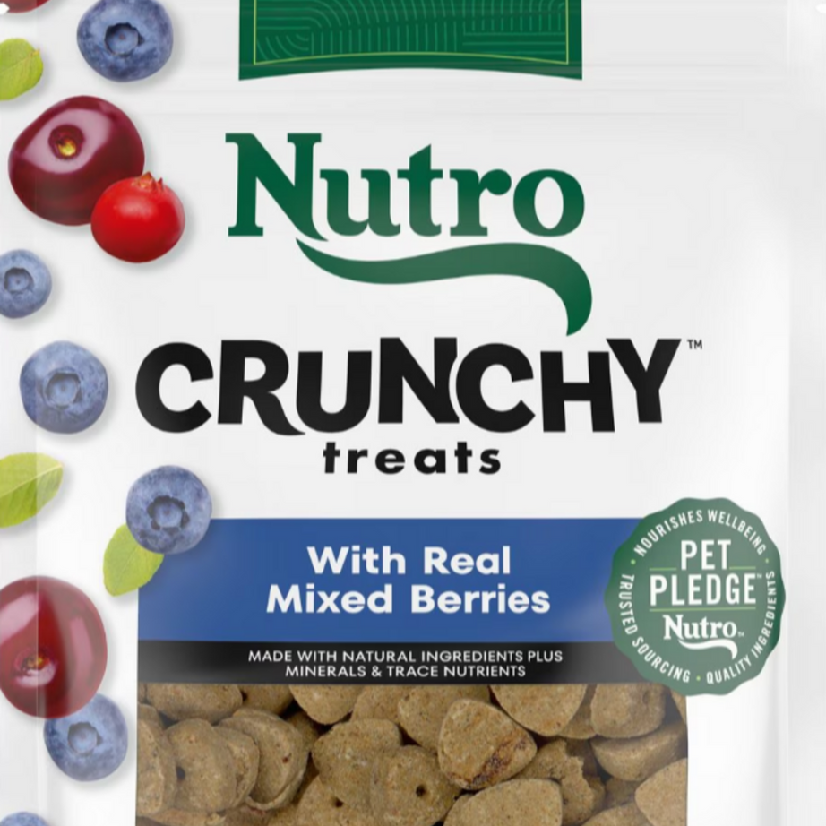 Nutro Crunchy Treats with Real Mixed Berries Dog Treats