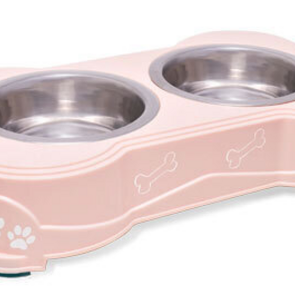 Loving Pets Dolce Diner Dishes-Bowl-Pink