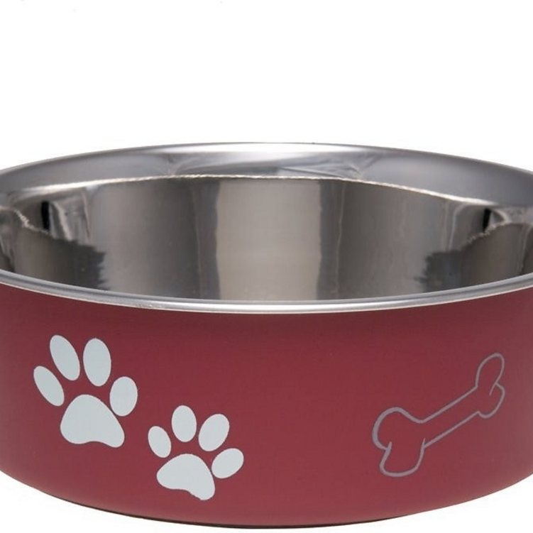 Loving Pets Merlot Bella Bowl