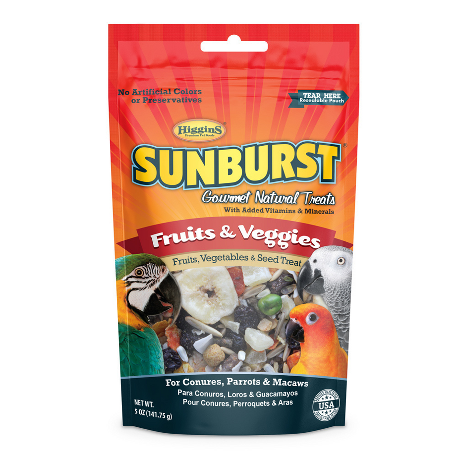 Higgins Sunburst Gourmet Treats Fruits & Veggies Large