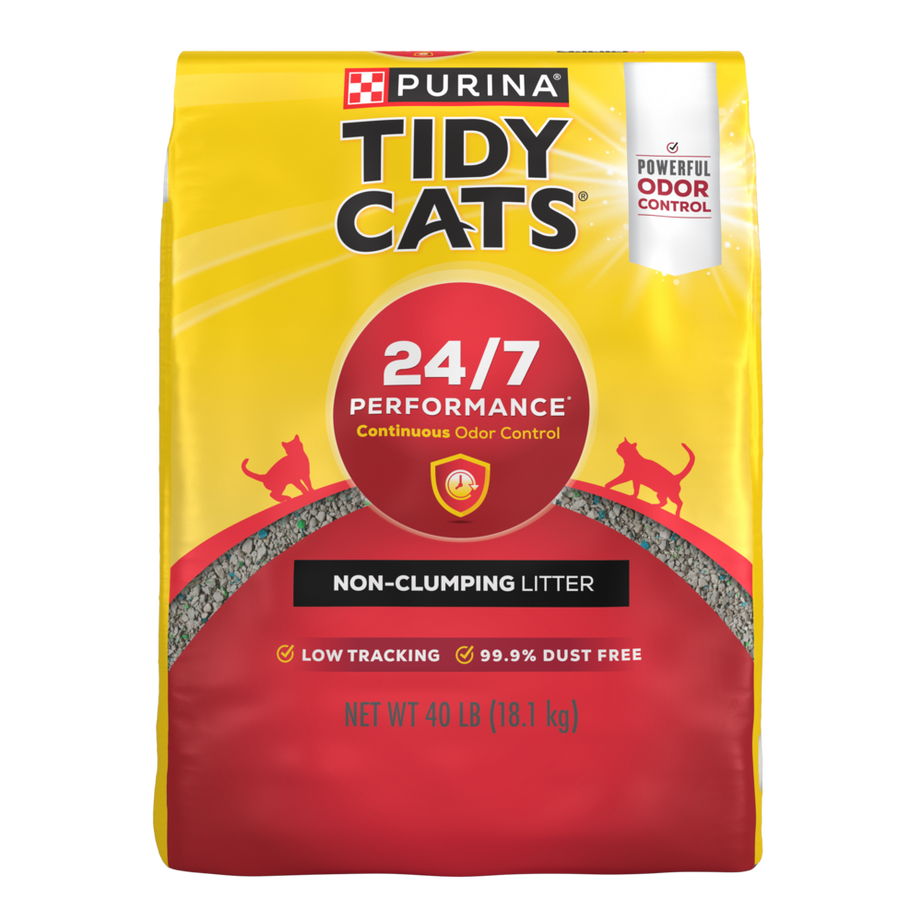 Tidy Cats Non Clumping 24/7 Performance MultiCat Long Lasting Odor Control Cat Litter