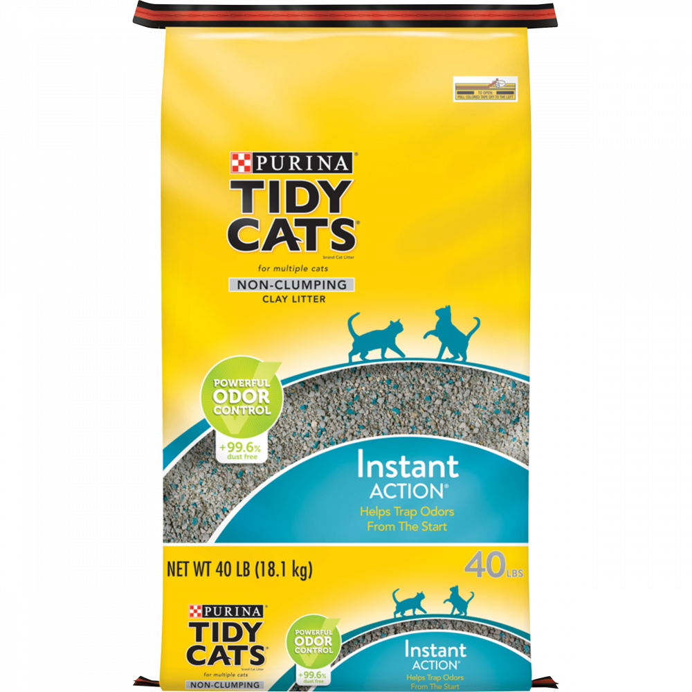 Tidy Cats Non Clumping Instant Action Immediate Odor Control Cat Litter