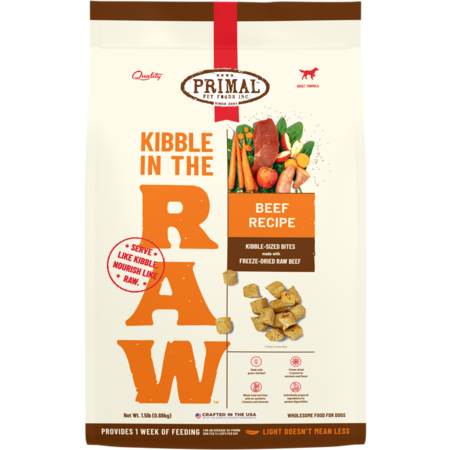 Kibble in the Raw Dog Food