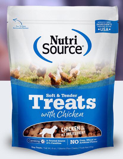 Nutrisource Soft & Tender Treats Chicken