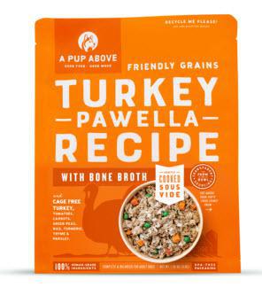 A Pup Above Dog Frzn Gently Cooked Turkey Pawella