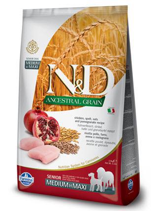 Farmina Dog Dry ANCESTRAL GRAIN Chicken & Pomegranate Senior