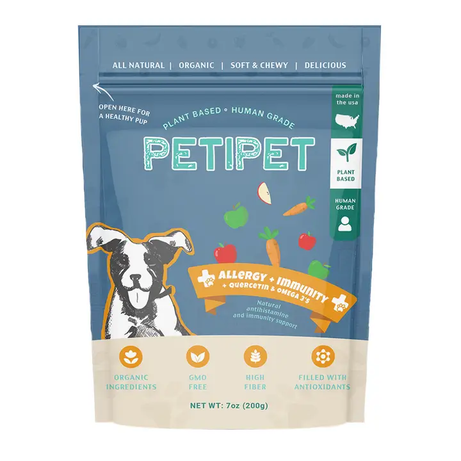 PetiPet: Allergy & Immunity Soft Treats: Antihistamine & Immunity Support 7oz