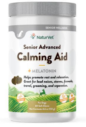 NaturVet Senior Calming Aid 60 Ct