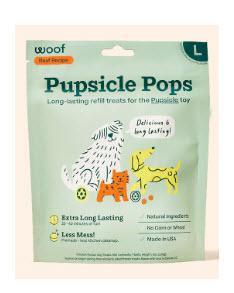 Woof Dog Treat PB & Beef Refill Pops