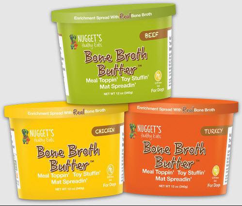 Nugget's Dog Frozen Bone Broth Butter