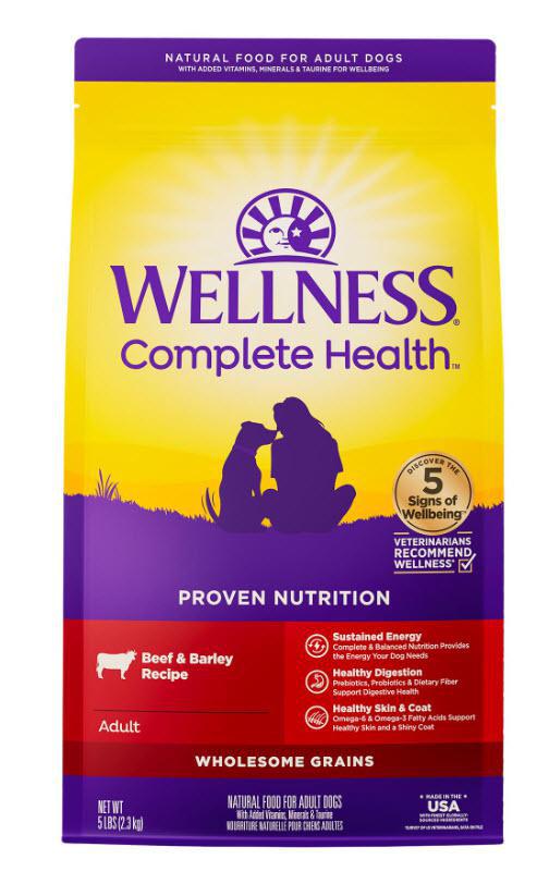 Wellness Complete Health Beef & Barley Recipe 5lb