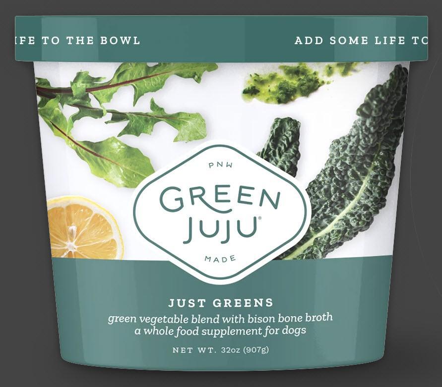 Green Juju Frozen Just Greens Blend