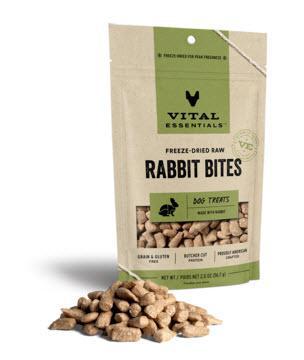 Vital Essentials Dog FD Treat Rabbit Bites