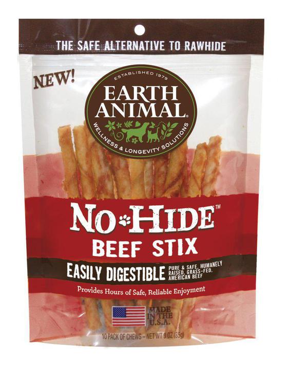 Earth Animal Dog Treat No Hide Venison Chew Stix 10 Pack - Mr Mochas Pet Supplies