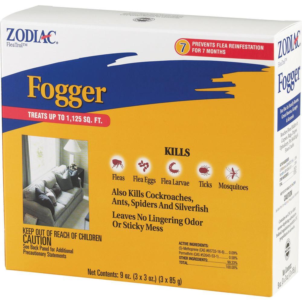 Zodiac Fogger 3ounce 3 pk - Mr Mochas Pet Supplies