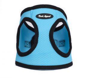 Bark Appeal Step In Harness Mesh Aqua Blue - Mr Mochas Pet Supplies