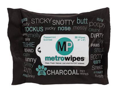 Metro Paws Metro Wipes Charcoal