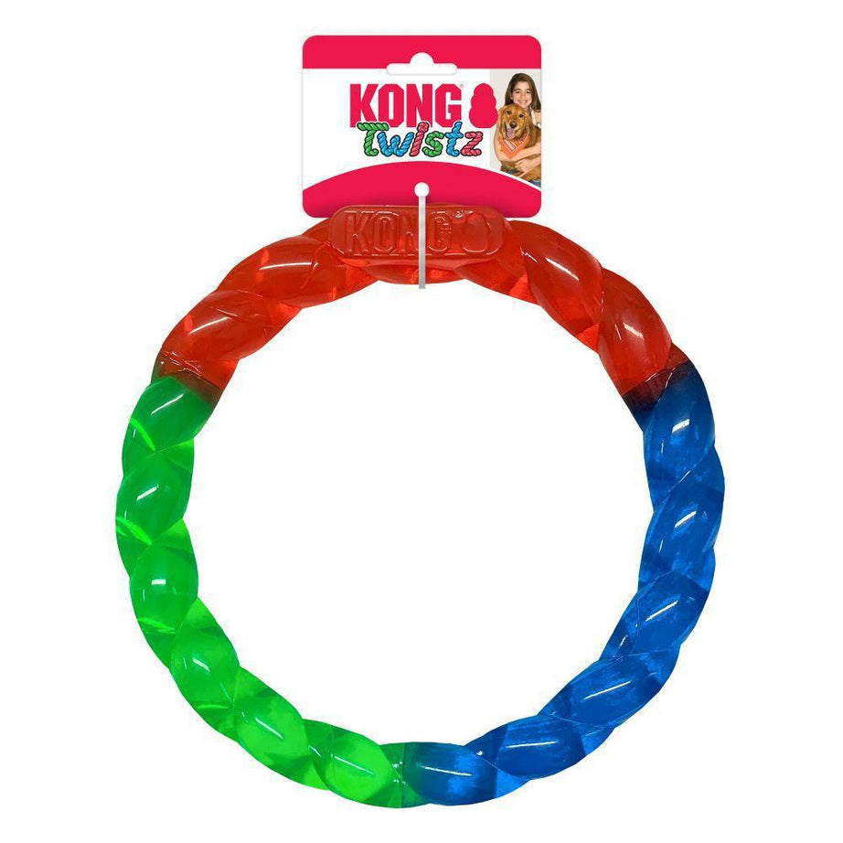 Kong Twistz Ring Large - Mr Mochas Pet Supplies