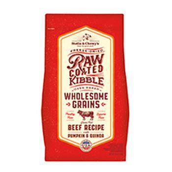 Stella & Chewy's Dog Dry Raw Coated Wholesome Grain Beef 22# - Mr Mochas Pet Supplies