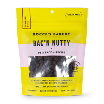 Bocce Bakery Everyday Training Bites - Bacon Nutty - Mr Mochas Pet Supplies