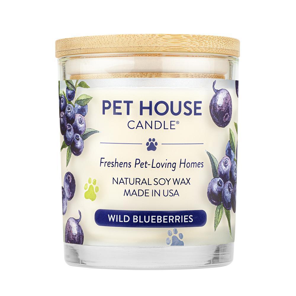 Pet House Candle  Wild Blueberry - Mr Mochas Pet Supplies