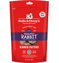 Stella & Chewy Dog FD Rabbit Patties